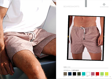 IMPERIAL BOARDSHORT WHITE