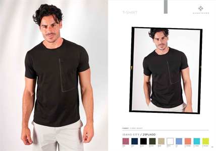 IDAHO CITY T-SHIRT BLACK