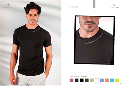 ILLIOPOLIS T-SHIRT LT OCEAN