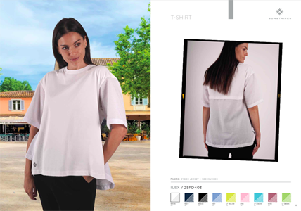 ILEX T-SHIRT LT GREEN