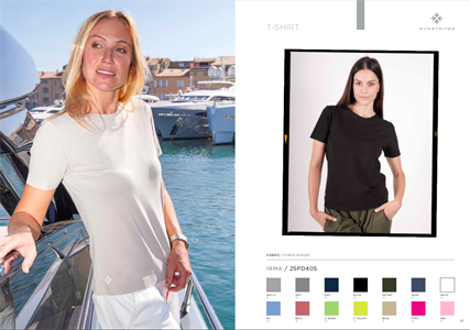 IRMA T-SHIRT LT GREEN