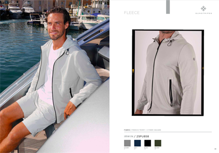 IRWIN FLEECE ICE GREY