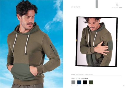 ISMAELE FLEECE ICE GREY