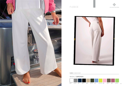 IBIZA FLEECE PANT BLACK