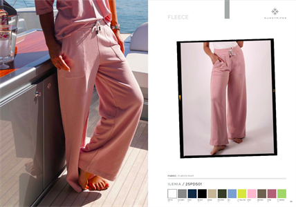 ILENIA FLEECE PANT SKY