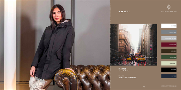 LUANA JACKET DARK SKY