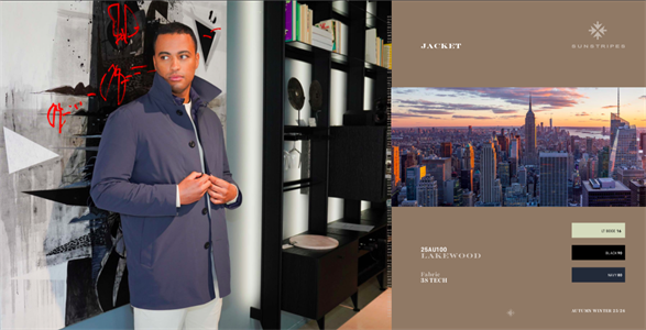 LAKEWOOD JACKET NAVY