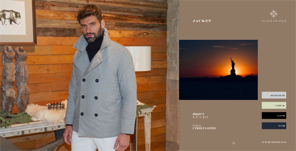 LUCIO JACKET GREY MELANGE