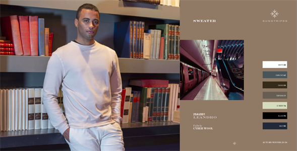 LEANDRO SWEATER LT BEIGE