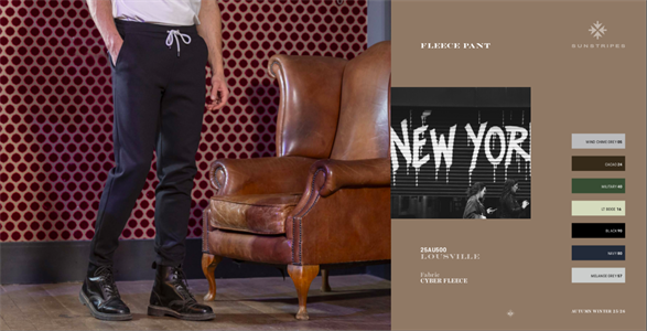 LOUSVILLE FLEECE PANT MILITARY