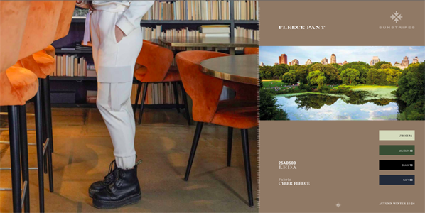 LEDA FLEECE PANT NAVY