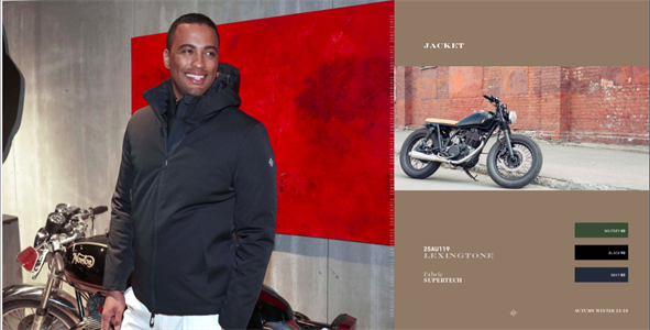 LEXINGTONE JACKET NAVY