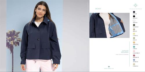 MELANIA JACKET MILITARY