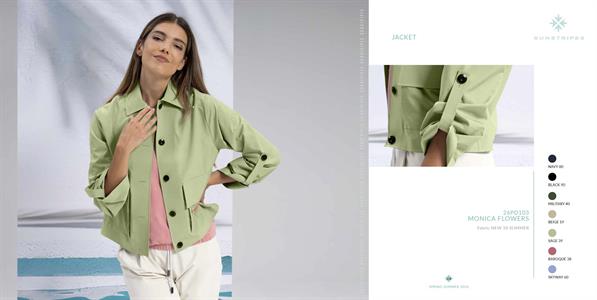 MONICA FLOWERS JACKET BAROQUE