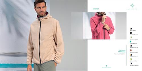 MICHAEL JACKET APRICOT/NAVY
