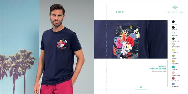 MADEIRA BEACH T-SHIRT CAPRI