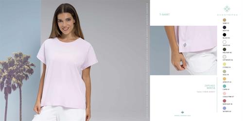 MIRTA T-SHIRT APRICOT