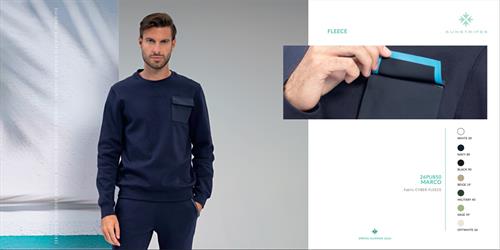 MARCO FLEECE NAVY