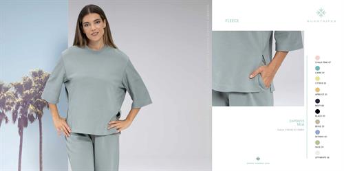 MIA FLEECE CAPRI