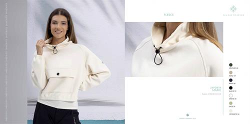 MARIE FLEECE WHITE