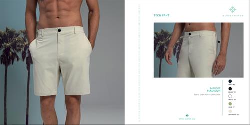 MADISON TECH BERMUDA OFFWHITE