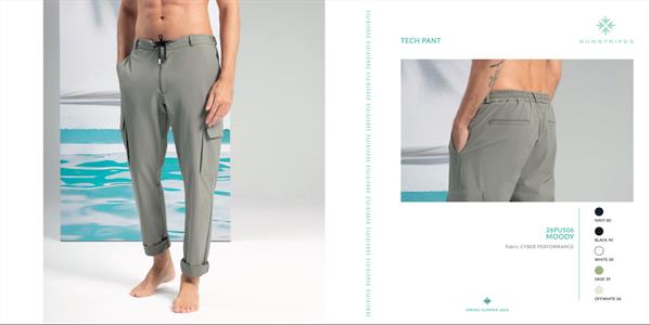 MOODY TECH PANT WHITE