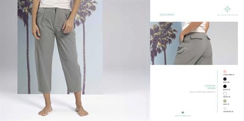 MARA TECH PANT CHALK PINK