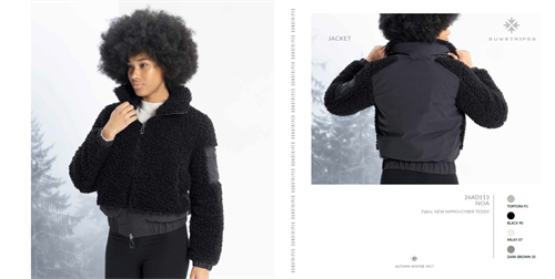 NOA JACKET DARK BROWN