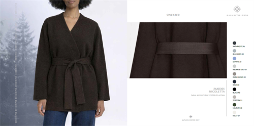 NICOLETTA SWEATER MILITARY