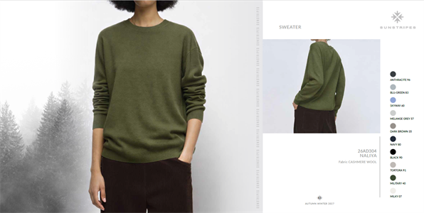 NALIYA SWEATER MELANGE GREY