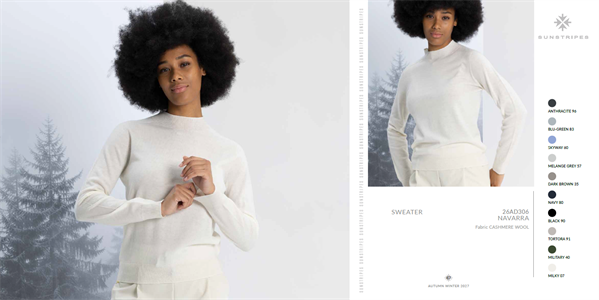 NAVARRA SWEATER MILKY