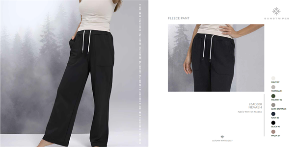 NEVAEH FLEECE PANT MILITARY