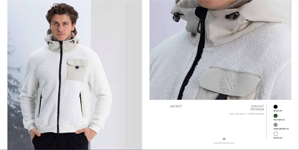 NEVADA JACKET DARK BROWN