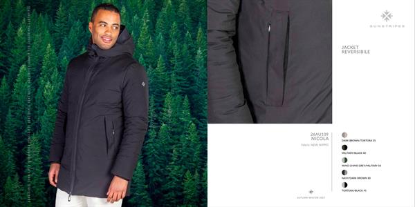 NICOLA JACKET WIND CHIME GREY/MILITARY