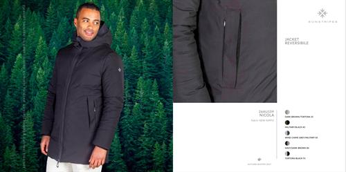 NICOLA JACKET MILITARY/BLACK