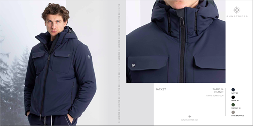 NIXON JACKET NAVY