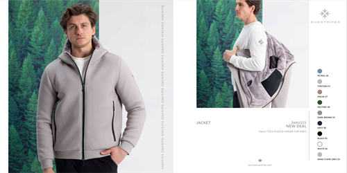 NEW DEAL JACKET TORTORA