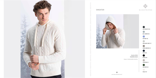 NARCISO SWEATER DARK BROWN