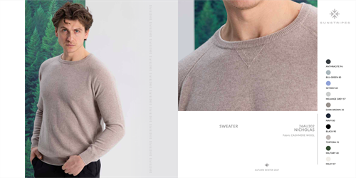 NICHOLAS SWEATER DARK BROWN