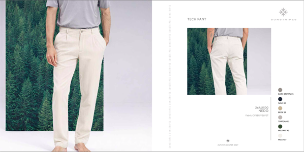 NEDO TECH PANT MILKY