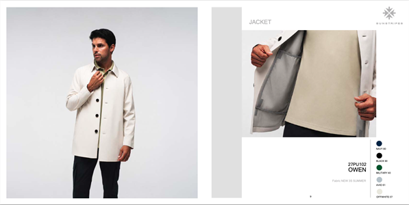 OWEN JACKET OFFWHITE