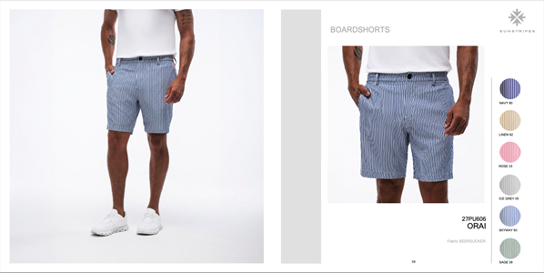 ORAI BOARDSHORT ICE GREY