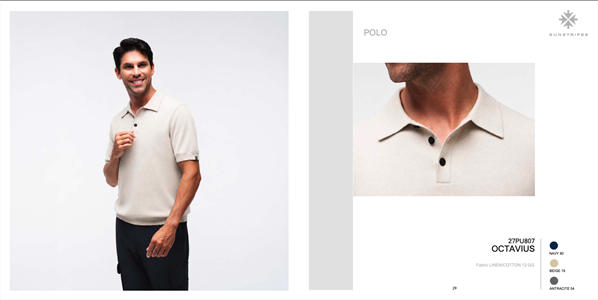 OCTAVIUS POLO ANTRACITE