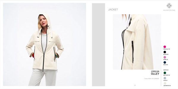 OLLEY JACKET WHITE