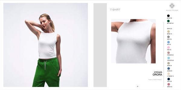 ORORA T-SHIRT LT BEIGE