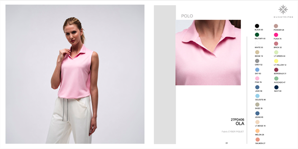 OLA POLO LT GREEN