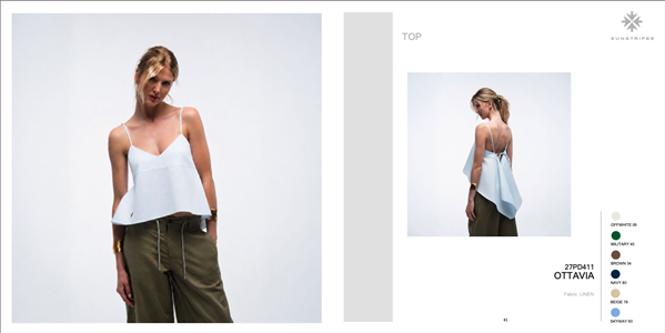 OTTAVIA TOP BROWN