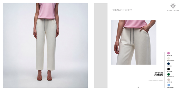 OSMIN FLEECE PANT ROSE