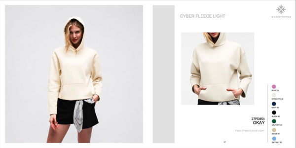 OKAY FLEECE OFFWHITE