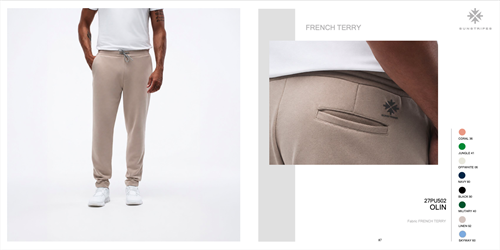 OLIN FLEECE PANT MILITARY